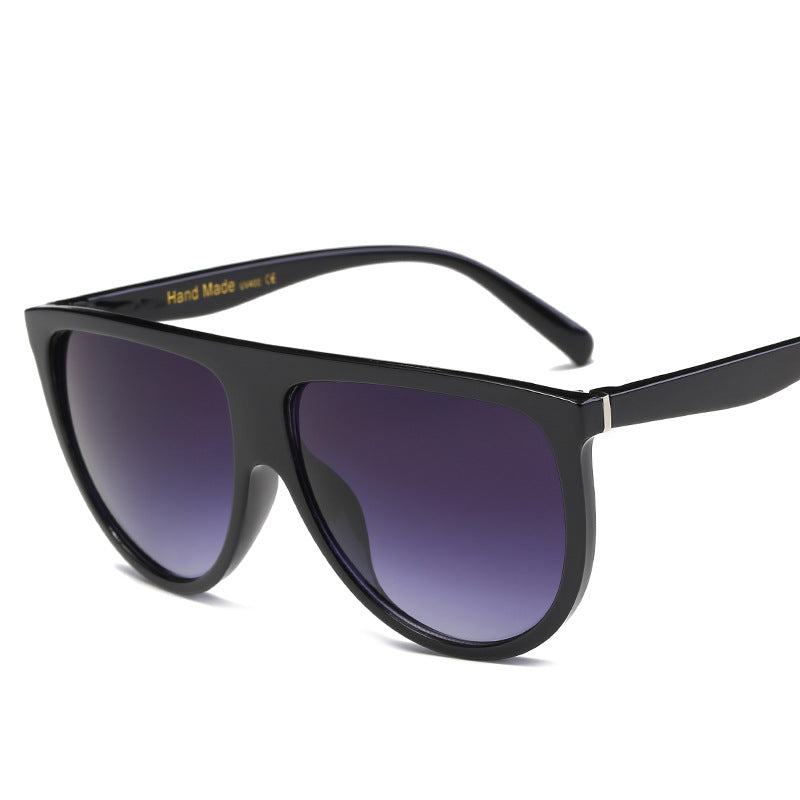 Trend Round Face One-piece All-match Street Photography Sunglasses