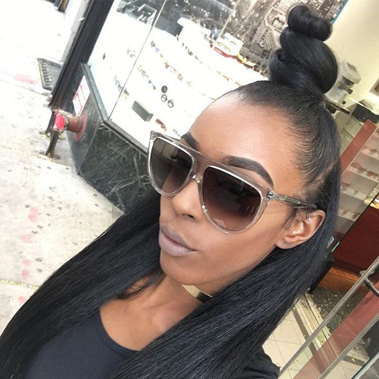 Trend Round Face One-piece All-match Street Photography Sunglasses