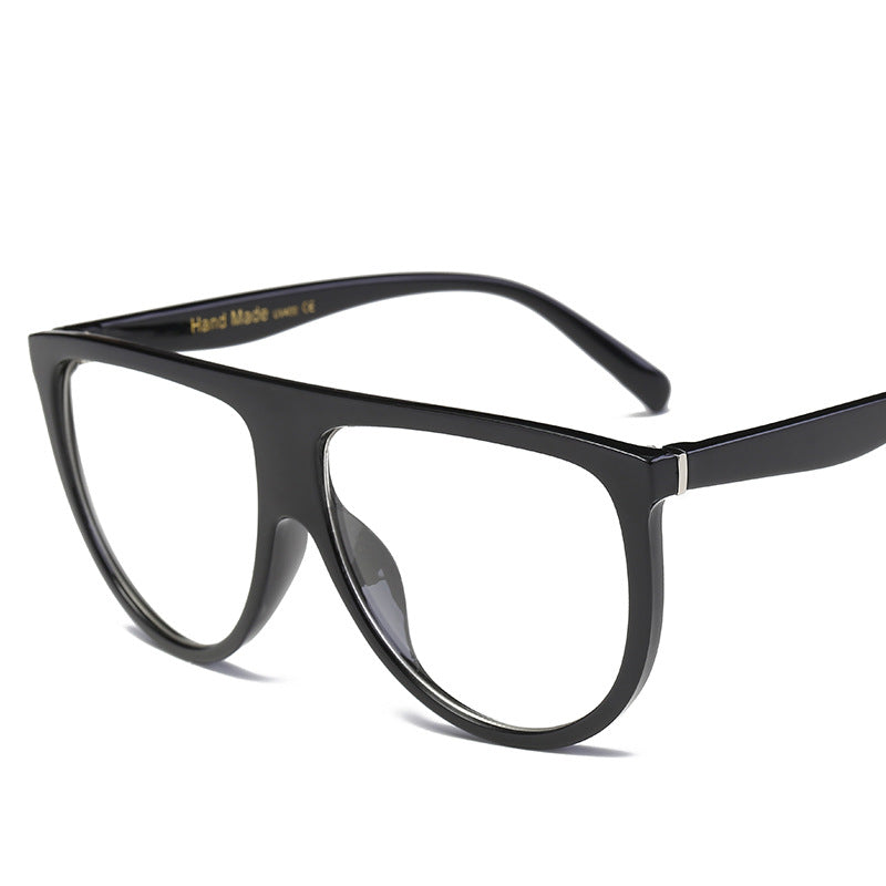 Trend Round Face One-piece All-match Street Photography Sunglasses