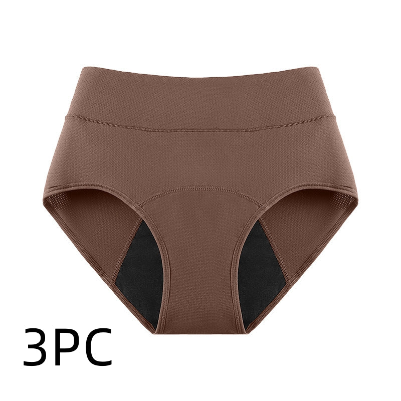 3-layer Absorbent Menstrual Women's Underwear With Breathable Holes