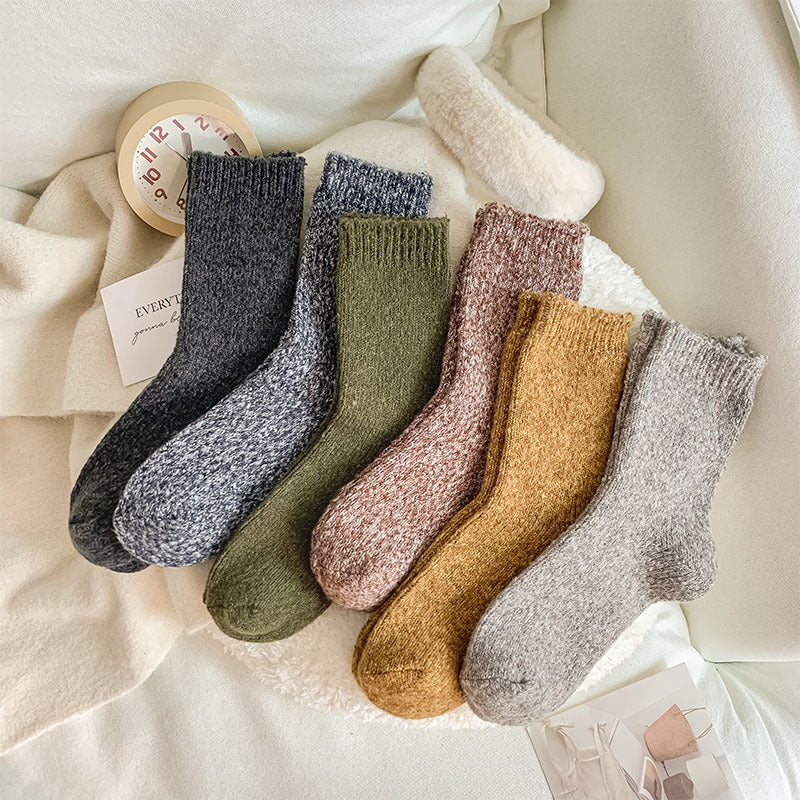 Women's Winter Thicken Thermal Wool Tube Socks