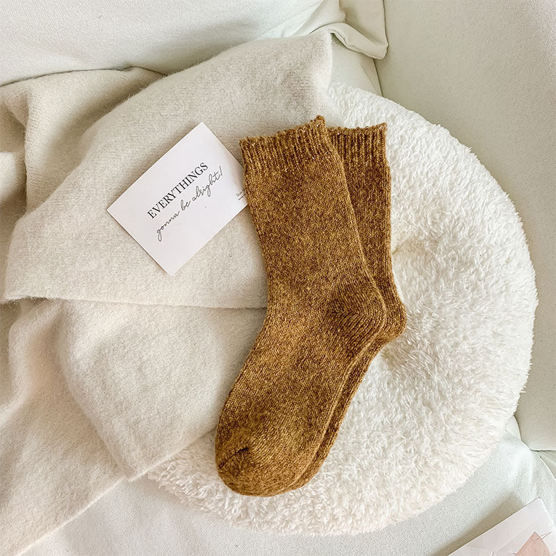 Women's Winter Thicken Thermal Wool Tube Socks