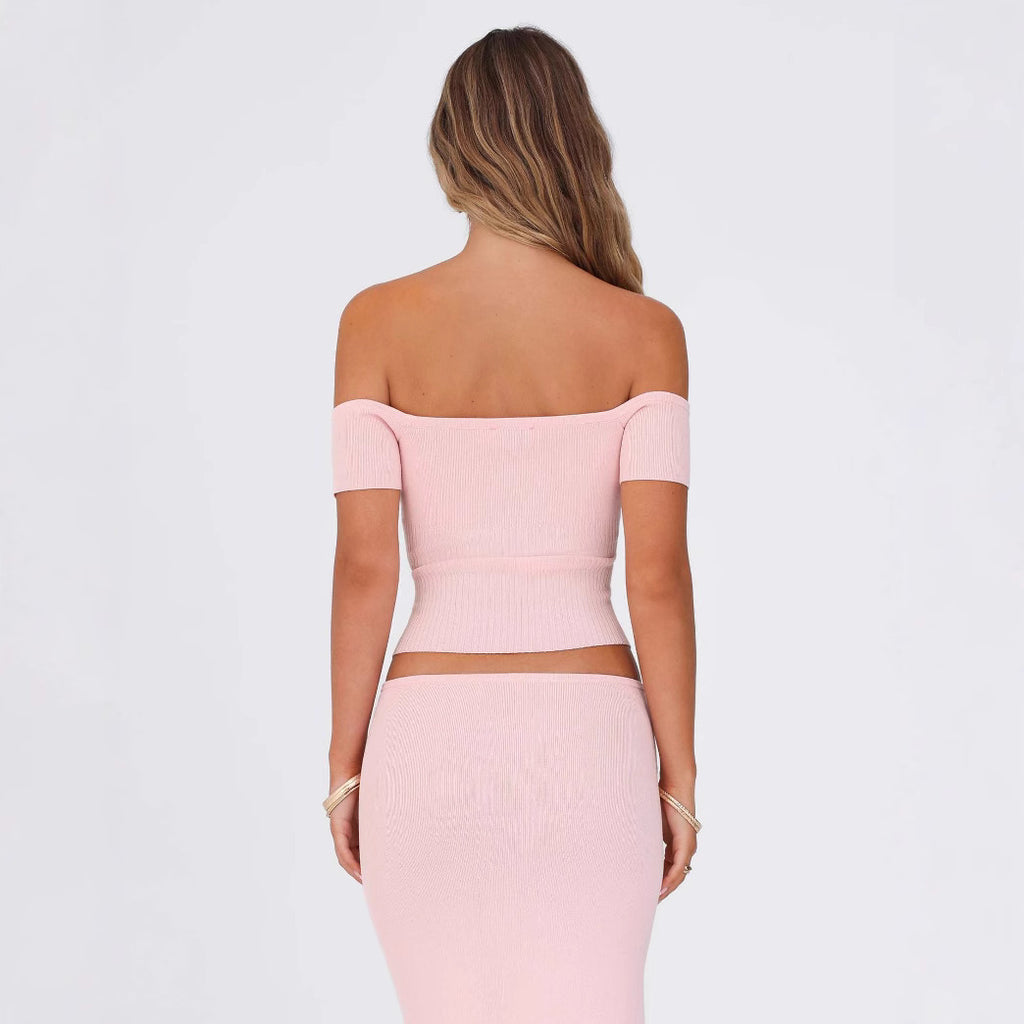 Fashion Women's Wear Top Slim-fit Off-shoulder