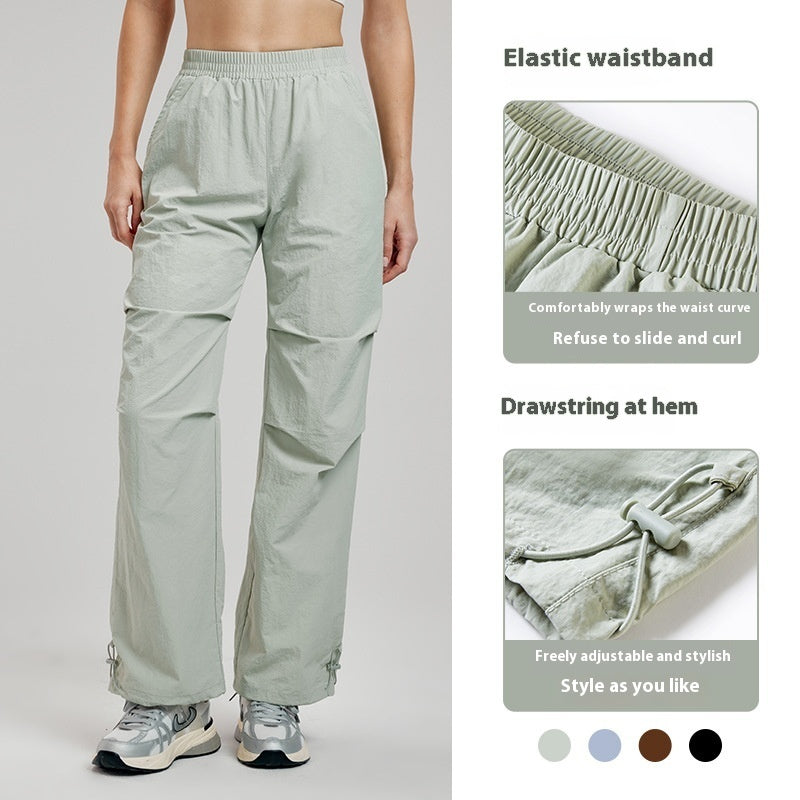 Cargo Pants Women's Autumn Trousers Outdoor Hiking Straight