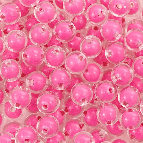 8/10/12/14/16MM 20/30/50Pcs/Bag Acrylic Matte/Transparent/Color-coated Medium Beads Loose Spacer Beads For DIY Jewelry Making