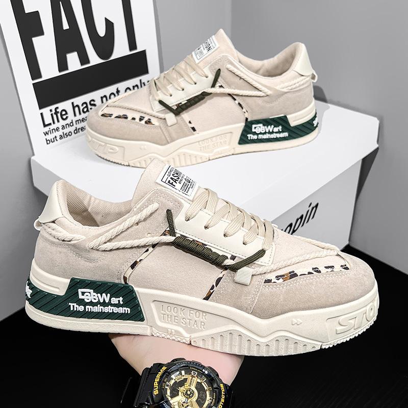 Fashion Casual Thick-soled Canvas Sneakers Sports Sneakers For Men