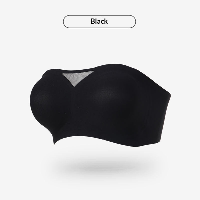Seamless Wireless Strapless Push-up Bra For A Comfortable Invisible Look