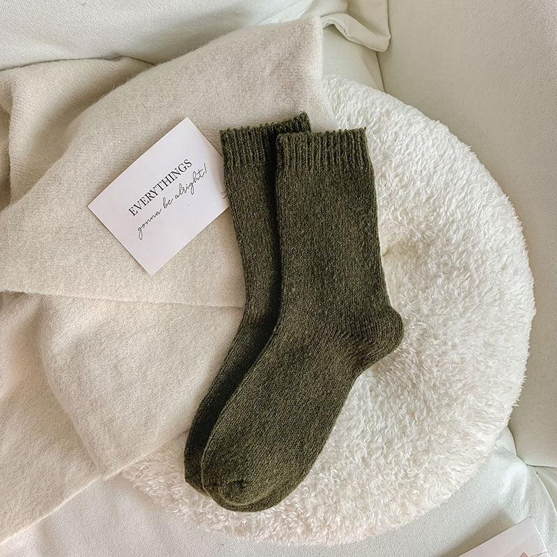 Women's Winter Thicken Thermal Wool Tube Socks