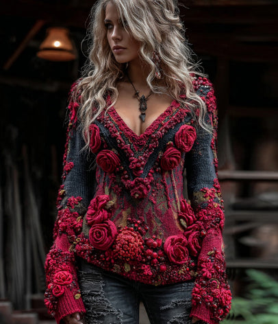 Hot-selling Womens Stylish Printed Sweatshirt